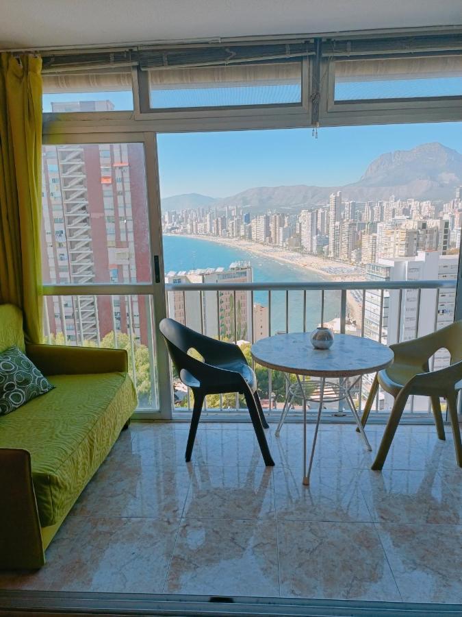 Apartamento Con Vistas A La Playa De Levante Benidorm Dış mekan fotoğraf