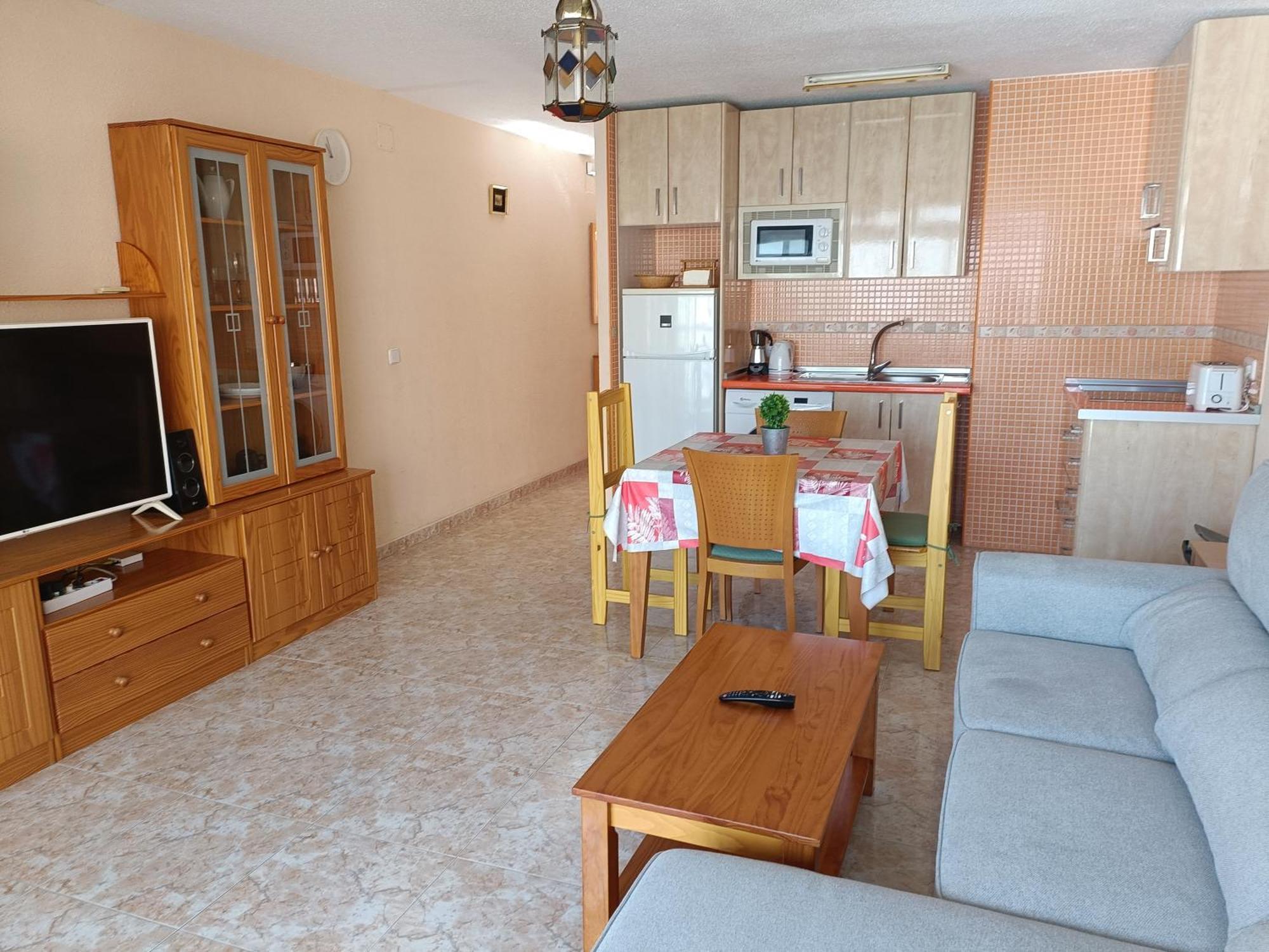 Apartamento Con Vistas A La Playa De Levante Benidorm Dış mekan fotoğraf