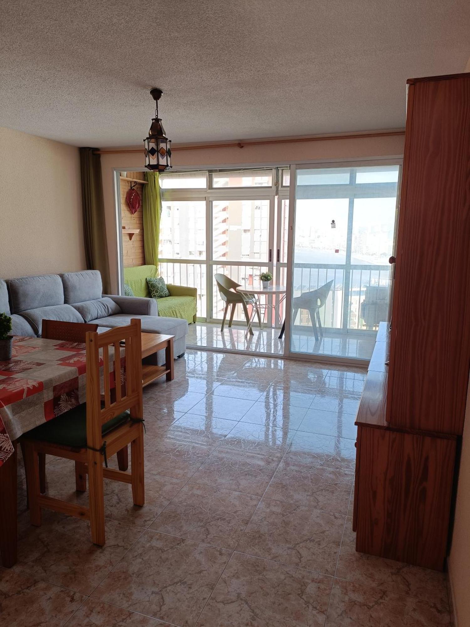 Apartamento Con Vistas A La Playa De Levante Benidorm Dış mekan fotoğraf