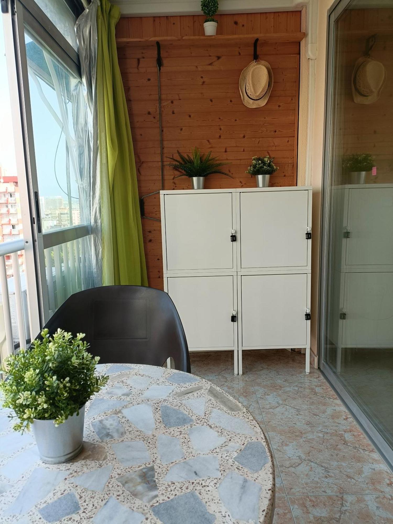 Apartamento Con Vistas A La Playa De Levante Benidorm Dış mekan fotoğraf